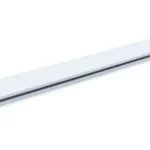 Zócalos de aluminio blanco para cortinas rollers (5.80 metros)