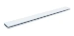 Zócalos de aluminio blanco para cortinas rollers (5.80 metros) - Imagen 6