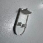 Zócalos de aluminio blanco para cortinas rollers (5.80 metros) - Imagen 2