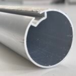 Caño de aluminio 50mm para cortinas rollers por 2.50 metros - Imagen 2