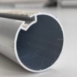 Caño de aluminio 50mm para cortinas rollers por 5.80 metros