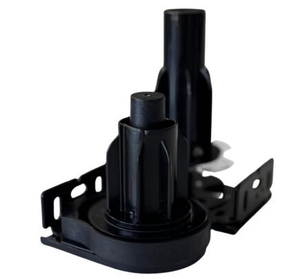 Mecanismos 38mm color negro para cortinas Rollers
